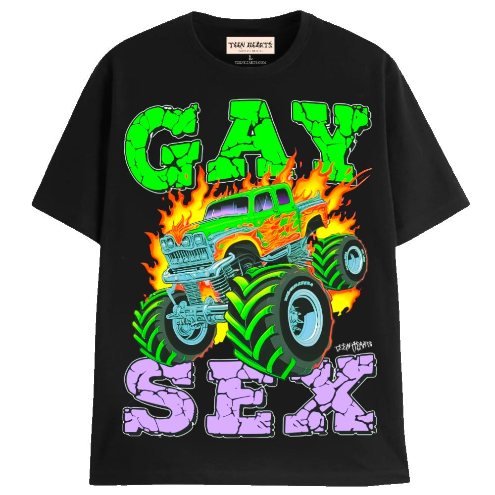 teen gay sex I identify as a threat. My pronouns are try me tee | Unisex Graphic T-shirt – Teen Hearts Clothing - STAY WEIRD