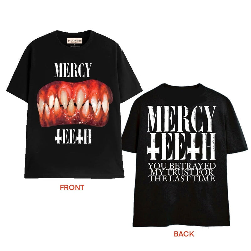 MERCY TEETH T-Shirts MONSTERDIGITAL Small BLACK 