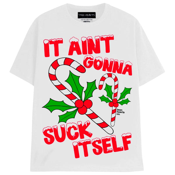 SUCK IT T-Shirts MONSTERDIGITAL Small WHITE 