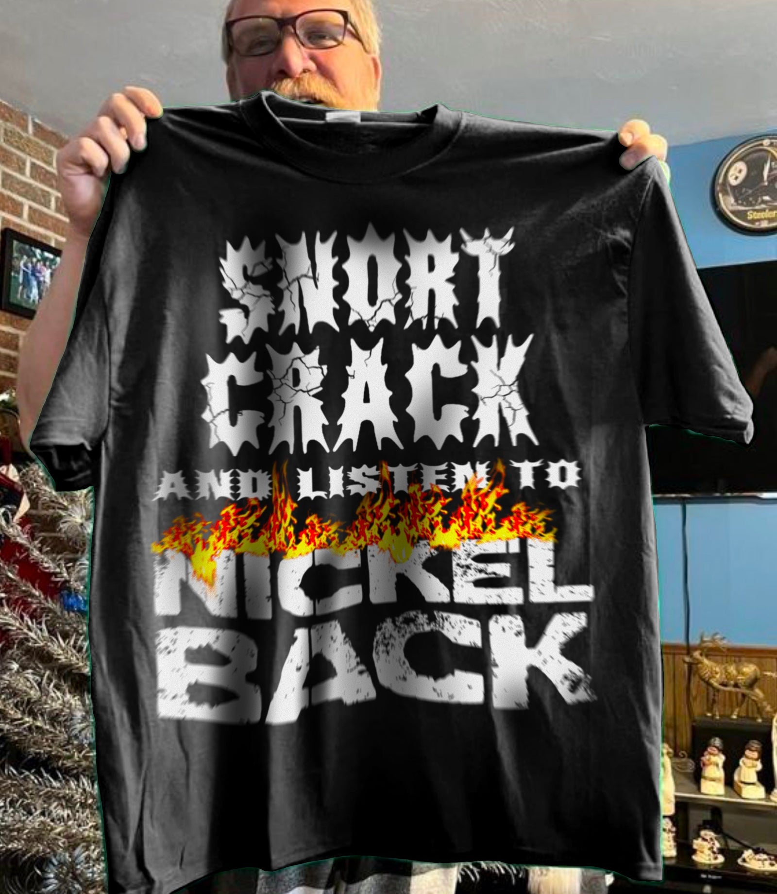 Crankin my hog MEME | Unisex Graphic T-shirt – Teen Hearts