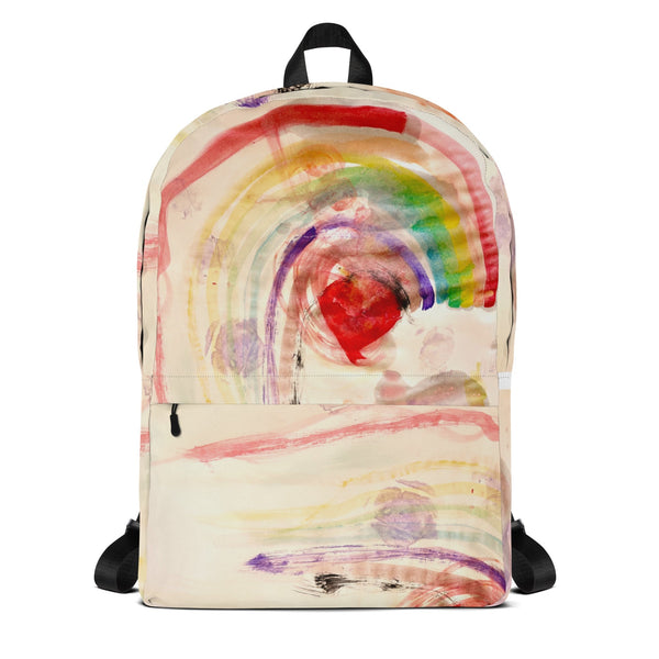 Backpack Teen Hearts Clothing - STAY WEIRD 