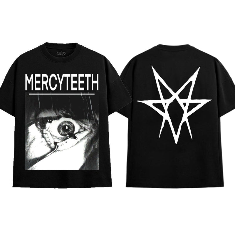 MERCY TEETH T-Shirts MONSTERDIGITAL Small BLACK 