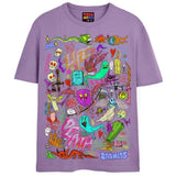 ABSOLUTE NIGHTMARE T-Shirts DTG Small Lavender 