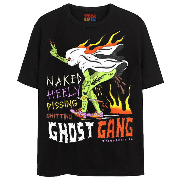 GHOST GANG T-Shirts DTG Small Black 