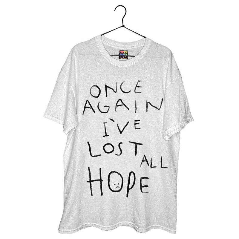 ALL HOPE ( spraypaint ) T-Shirts DTG Small WHITE 