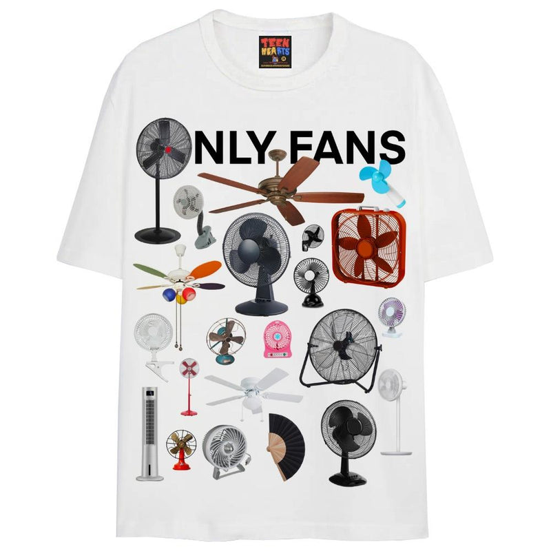 Only "Fans" - Limited Quantity T-Shirts DTG Small WHITE 