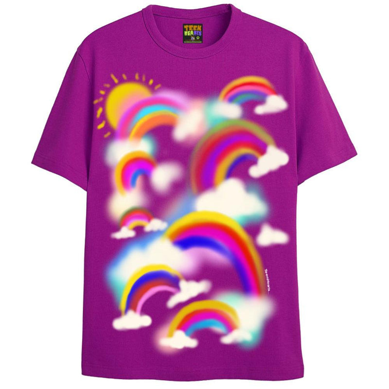 HAZY RAINBOW T-Shirts DTG 