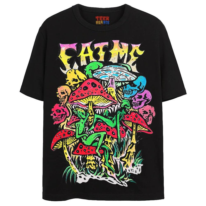 EAT ME T-Shirts DTG Small BLACK 