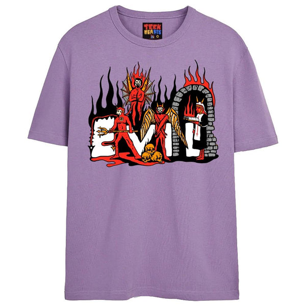 EVIL DUNGEON T-Shirts DTG Small LAVENDER 
