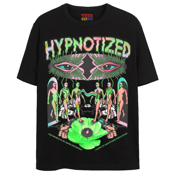 HYPNOTIZED T-Shirts DTG Small BLACK 
