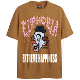EUPHORIA T-Shirts DTG Small Yellow 