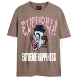 EUPHORIA T-Shirts DTG Small Tan 