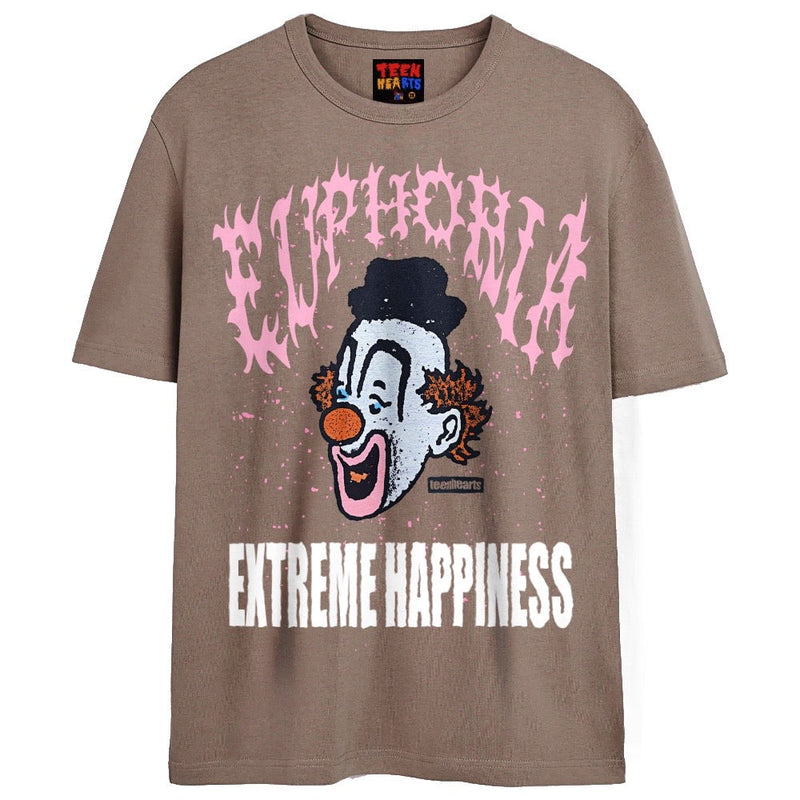 EUPHORIA T-Shirts DTG Small Tan 