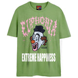 EUPHORIA T-Shirts DTG Small Green 