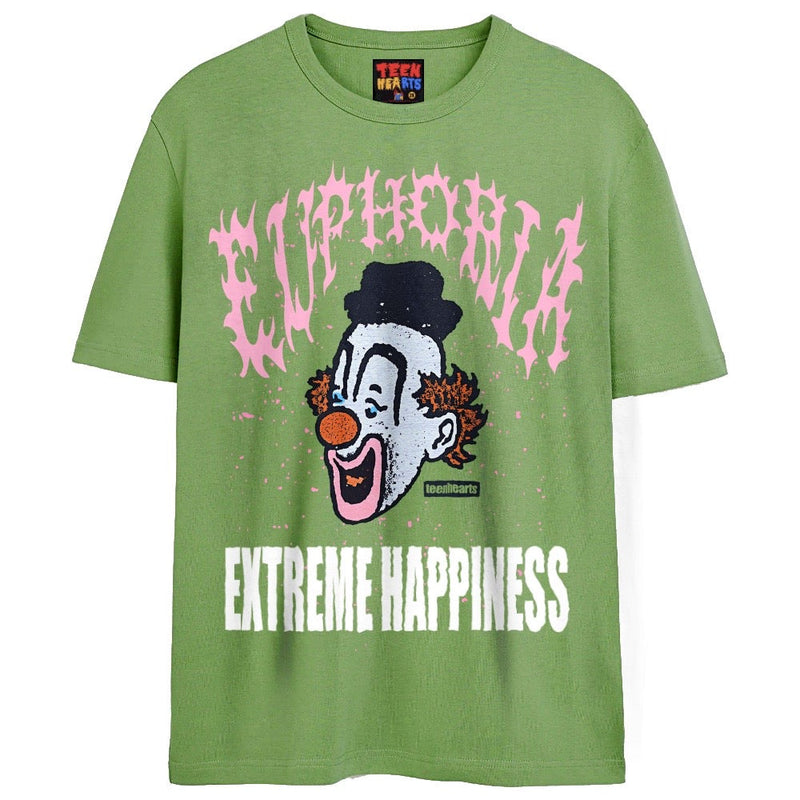 EUPHORIA T-Shirts DTG Small Green 