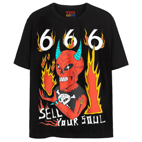 SELL YOUR SOUL T-Shirts DTG Small Black 