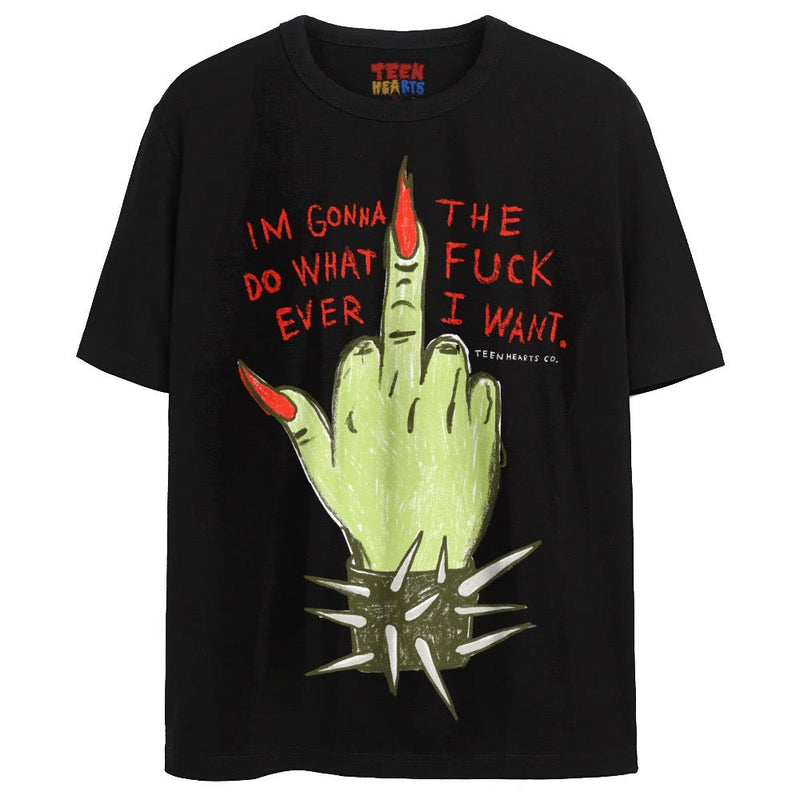 WHATEVER I WANT T-Shirts DTG Small Black 