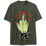 WHATEVER I WANT T-Shirts DTG Small Green 