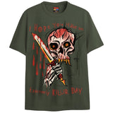 KILLER DAY T-Shirts DTG Small Green 