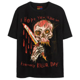 KILLER DAY T-Shirts DTG Small Black 