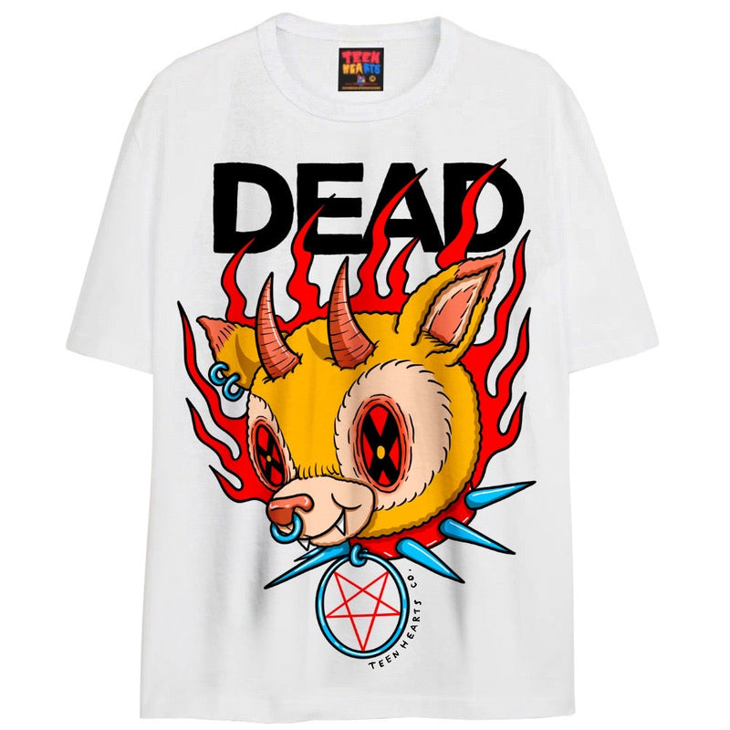 SATAN'S SPAWN T-Shirts DTG Small White 