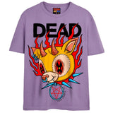 SATAN'S SPAWN T-Shirts DTG Small Lavender 