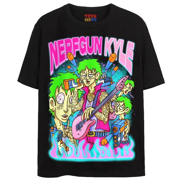 NERFGUN KYLE T-Shirts DTG Small Black 