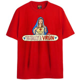 VIRGIN T-Shirts DTG Small Red 