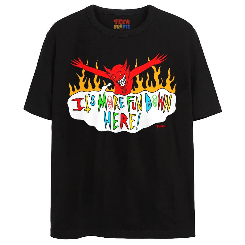 MORE FUN T-Shirts DTG Small Black 