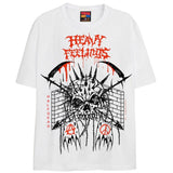 HEAVY FEELINGS T-Shirts DTG Small White 