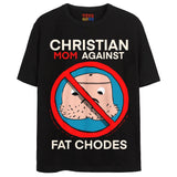 CHRISTIAN MOM T-Shirts DTG Small BLACK 