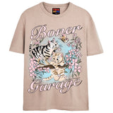 BONER GARAGE T-Shirts DTG Small Tan 