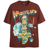 MORBID SOUL T-Shirts DTG Small Brown 