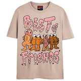 BFFs T-Shirts DTG Small Tan 