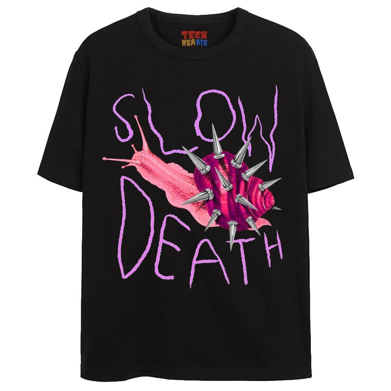 SLOW DEATH T-Shirts DTG Small Black 2