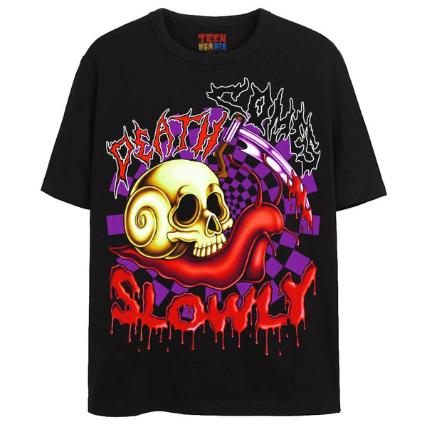 DEATH COMES SLOWLY T-Shirts DTG 