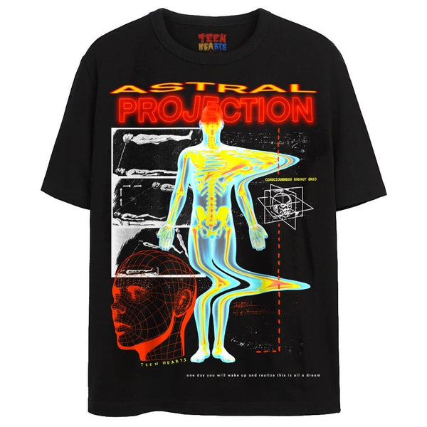 ASTRAL PROJECTION T-Shirts DTG Small BLACK 