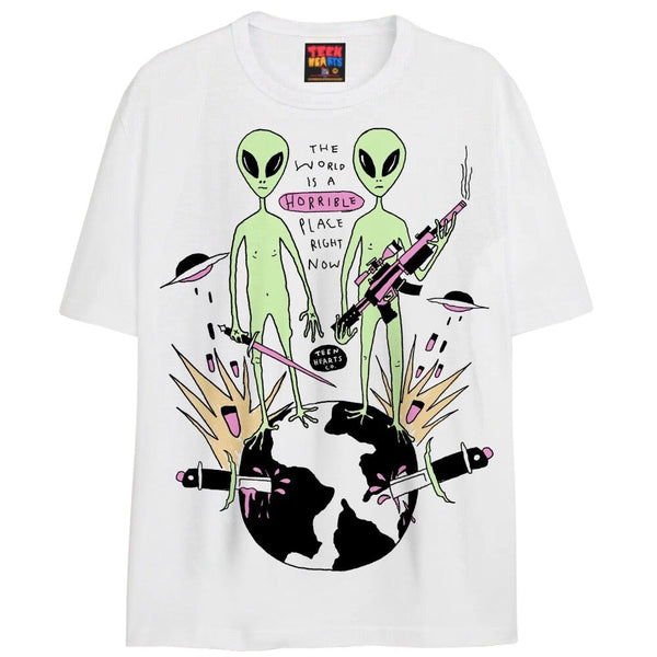 aliens and space | Unisex Shirts – Teen Hearts Clothing - STAY WEIRD