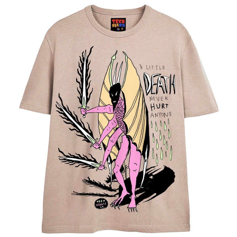 LITTLE DEATH T-Shirts DTG Small Tan 