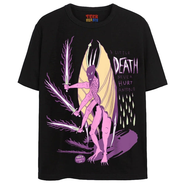 LITTLE DEATH T-Shirts DTG Small Black 