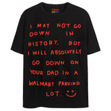 DOWN IN HISTORY T-Shirts DTG Small black 