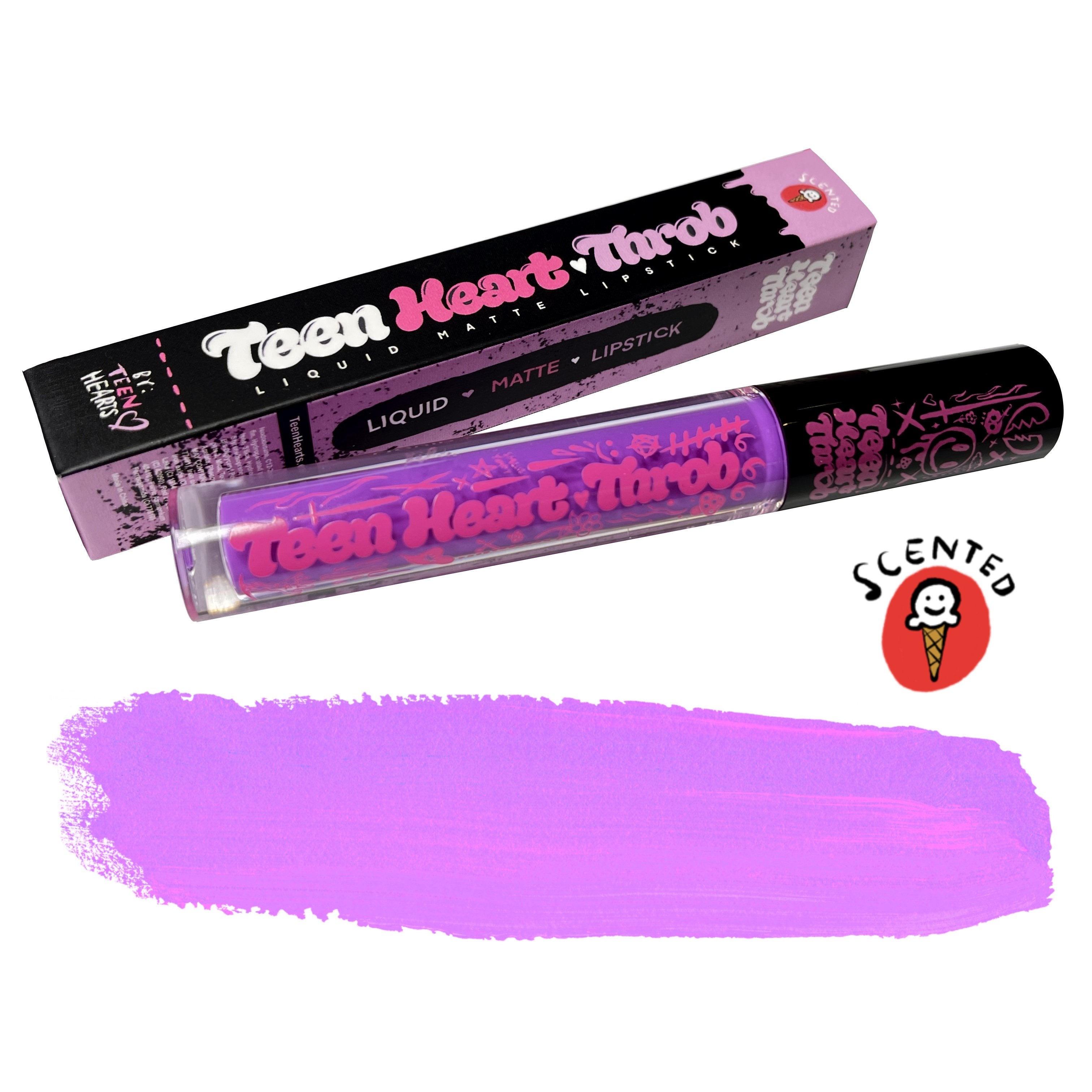 Corpse Purple – Liquid Lipstick – Teen Hearts Clothing - STAY WEIRD