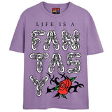 CHAINED FANTASY T-Shirts DTG Small Lavender 