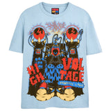 HIGH VOLTAGE T-Shirts DTG Small Blue 