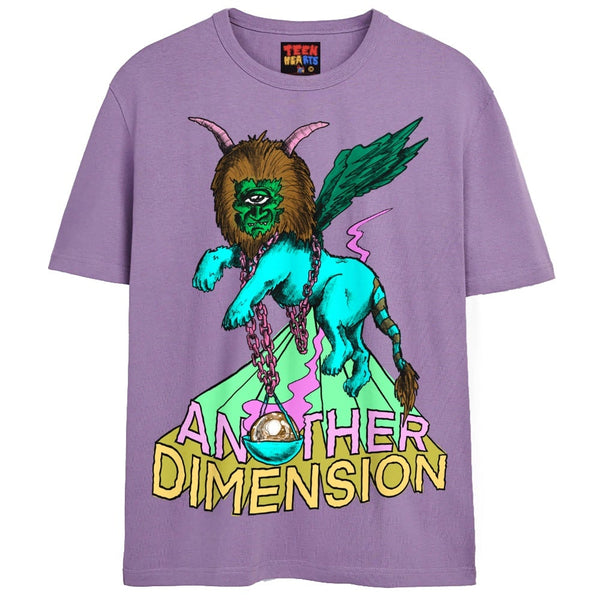 ANOTHER DIMENSION T-Shirts DTG Small Lavender 