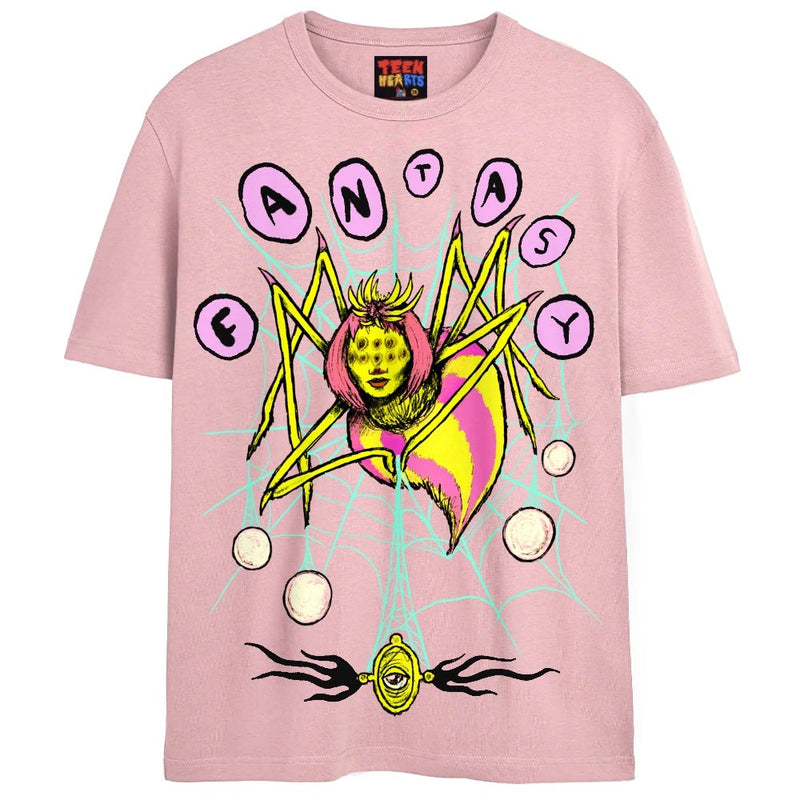 FANTASY WEB T-Shirts DTG Small Pink 