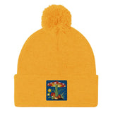 MUSHROOM BEANIE Teen Hearts Clothing - STAY WEIRD Gold 