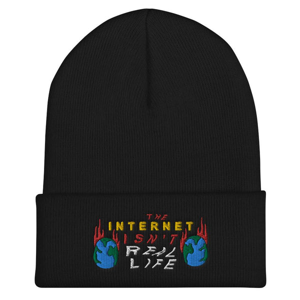 REAL LIFE Teen Hearts Clothing - STAY WEIRD Black 
