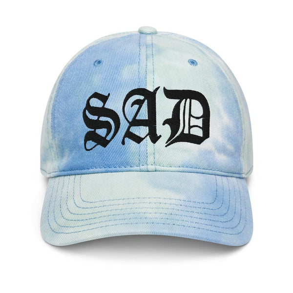 SAD HAT Teen Hearts Clothing - STAY WEIRD Sky 