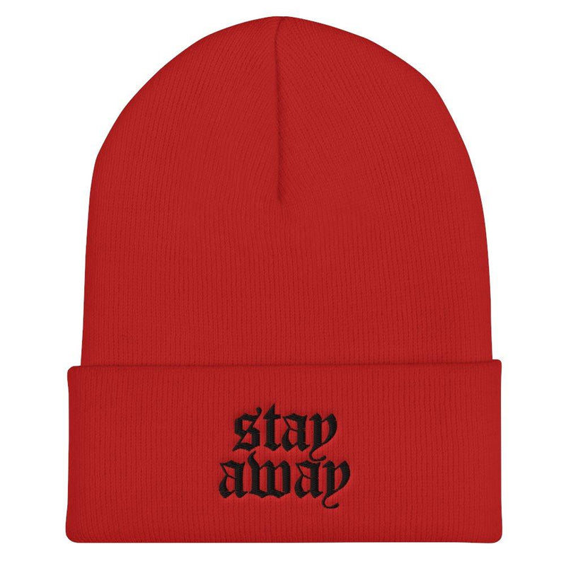 STAY AWAY BEANIE